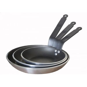 de BUYER Patelnia do indukcji z aluminium, nieprzywierająca powłoka Ø320 mm Choc Resto de BUYER Patelnia do indukcji z aluminium, nieprzywierająca powłoka Ø320 mm Choc Resto
