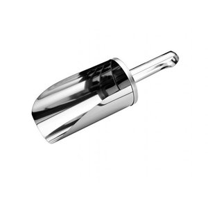 TOM-GAST Stainless Steel Ice Scoop 2 L, Ø120x360 mm, Silver