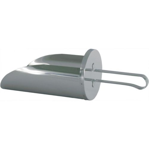 TOM-GAST Szufelka do lodu ze stali nierdzewnej 2 L, Ø120x360 mm, srebrna TOM-GAST Szufelka do lodu ze stali nierdzewnej 2 L, Ø120x360 mm, srebrna