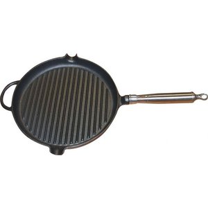 TOM-GAST Cast Iron Grill Pan Ø280 mm