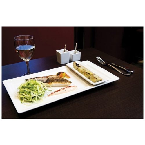 Rak Shallow Plate 260x80 mm, Rectangular, Classic Gourmet Rak Shallow Plate 260x80 mm, Rectangular, Classic Gourmet