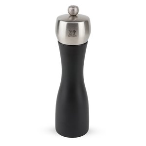 PEUGEOT Wooden Pepper Mill 200 mm, Black Matte PEUGEOT Wooden Pepper Mill 200 mm, Black Matte