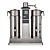 BRAVILOR BONAMAT Ekspres przelewowy z dwoma termosami z niekapiącymi kranami 2 x 5 L, 30 L/h, 3,13 kW
