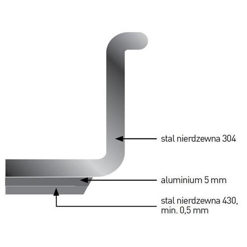 Hendi Stainless Steel Low Pot with Lid 4,8 L Ø 240 mm Hendi Stainless Steel Low Pot with Lid 4,8 L Ø 240 mm