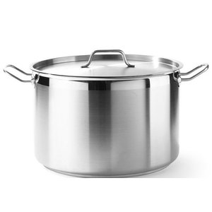 Hendi Stainless Steel Medium Pot with Lid 15 L Ø 320 mm