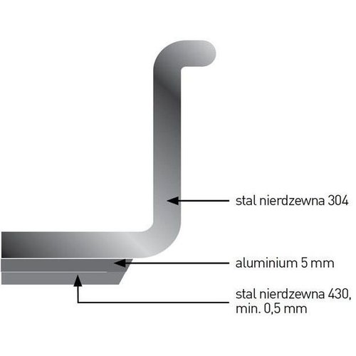 Hendi Stainless Steel Medium Pot with Lid 23,5 L Ø 360 mm