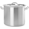 Hendi Stainless Steel Medium Pot with Lid 24 L Ø 360 mm Hendi Stainless Steel Medium Pot with Lid 24 L Ø 360 mm