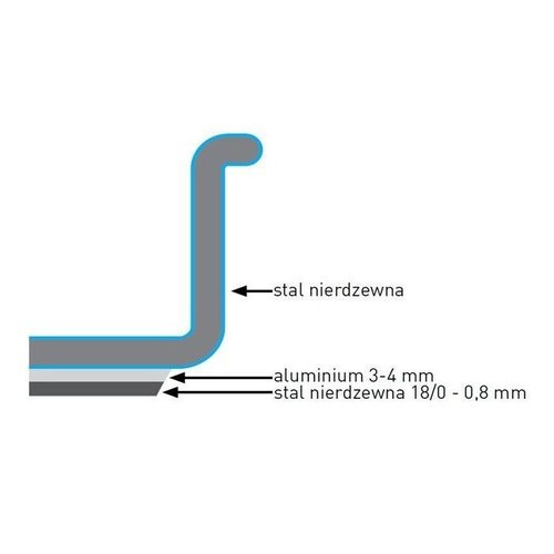 Hendi Garnek średni z pokrywką 24 L Ø 360 mm ze stali nierdzewnej Hendi Garnek średni z pokrywką 24 L Ø 360 mm ze stali nierdzewnej