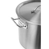 Hendi Stainless Steel High Pot with Lid 21 L Ø 300 mm