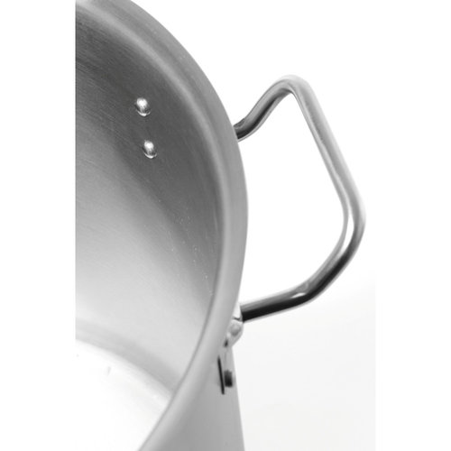 Hendi Stainless Steel High Pot with Lid 21 L Ø 300 mm