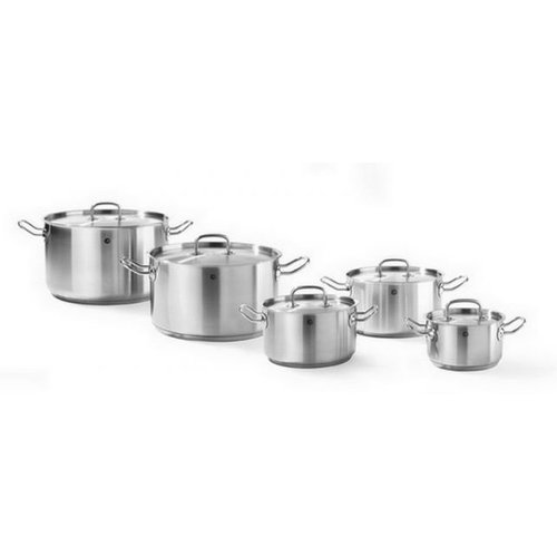 Hendi Stainless Steel Low Pot with Lid 7,4 L Ø 280 mm Hendi Stainless Steel Low Pot with Lid 7,4 L Ø 280 mm