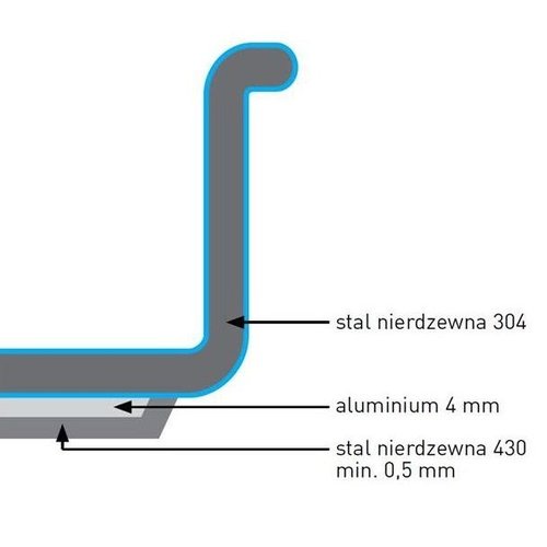 Hendi Garnek średni z pokrywką 6 L Ø 240 mm ze stali nierdzewnej Hendi Garnek średni z pokrywką 6 L Ø 240 mm ze stali nierdzewnej