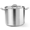 Hendi Stainless Steel High Pot with Lid 13,5 L Ø 280 mm