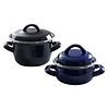 Hendi Enameled Mussels Pot with Lid 0,6 L Ø 135 mm