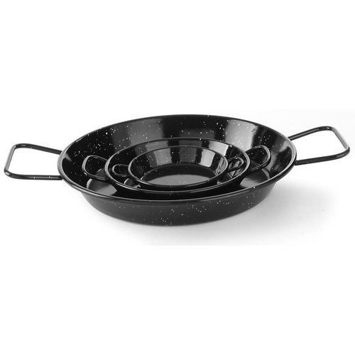 Hendi Enameled Steel Paella Pan Ø240 mm Hendi Enameled Steel Paella Pan Ø240 mm