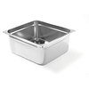 Hendi Stainless Steel Gastronorm Container 2/3 100 mm Hendi Stainless Steel Gastronorm Container 2/3 100 mm