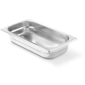 Hendi Pojemnik GN 1/4 65 mm ze stali nierdzewnej Hendi Pojemnik GN 1/4 65 mm ze stali nierdzewnej