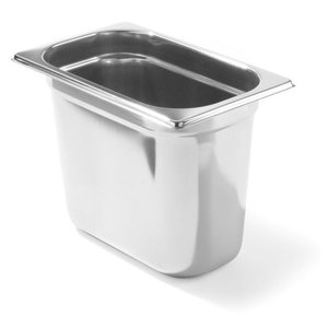 Hendi Stainless Steel Gastronorm Container 1/4 200 mm