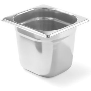 Hendi Stainless Steel Gastronorm Container 1/6 150 mm Hendi Stainless Steel Gastronorm Container 1/6 150 mm