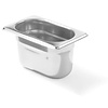 Hendi Stainless Steel Gastronorm Container 1/9 100 mm