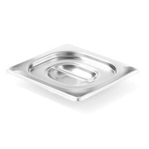 Hendi Stainless Steel Gastronorm Lid 1/6