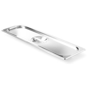 Hendi Stainless Steel Gastronorm Lid 2/4