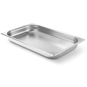 Hendi Stainless Steel Gastronorm Container 1/1 40 mm Hendi Stainless Steel Gastronorm Container 1/1 40 mm