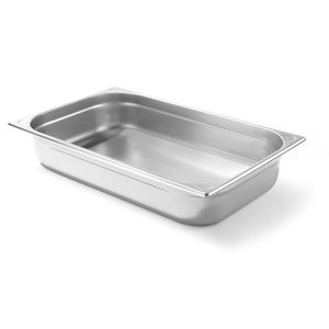 Hendi Stainless Steel Gastronorm Container 1/1 100 mm Hendi Stainless Steel Gastronorm Container 1/1 100 mm