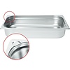 Hendi Stainless Steel Gastronorm Container 1/1 150 mm Hendi Stainless Steel Gastronorm Container 1/1 150 mm