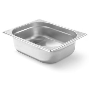 Hendi Stainless Steel Gastronorm Container 1/2 100 mm