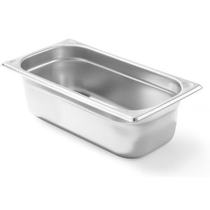 Hendi Stainless Steel Gastronorm Container 1/3 100 mm Hendi Stainless Steel Gastronorm Container 1/3 100 mm