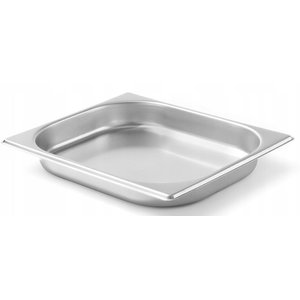 Hendi Stainless Steel Gastronorm Container 1/2 40 mm Hendi Stainless Steel Gastronorm Container 1/2 40 mm