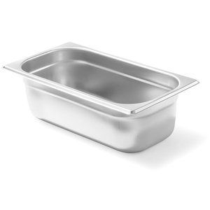 Hendi Stainless Steel Gastronorm Container 1/3 100 mm Hendi Stainless Steel Gastronorm Container 1/3 100 mm