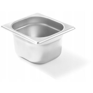 Hendi Stainless Steel Gastronorm Container 1/6 100 mm