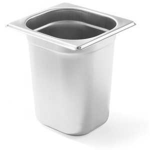 Hendi Stainless Steel Gastronorm Container 1/6 200 mm Hendi Stainless Steel Gastronorm Container 1/6 200 mm