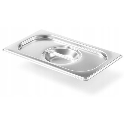 Hendi Stainless Steel Gastronorm Lid 1/4 Hendi Stainless Steel Gastronorm Lid 1/4