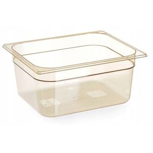 Hendi Grilamid Gastronorm Container 1/2 100 mm, Transparent-Yellow High Temperature Resistant Hendi Grilamid Gastronorm Container 1/2 100 mm, Transparent-Yellow High Temperature Resistant
