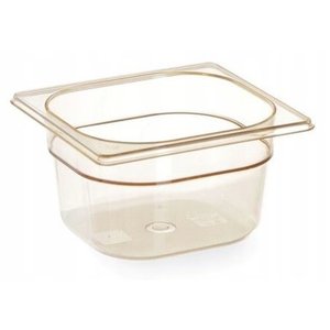 Hendi Grilamid Gastronorm Container 1/6 150 mm, Transparent-Yellow High Temperature Resistant Hendi Grilamid Gastronorm Container 1/6 150 mm, Transparent-Yellow High Temperature Resistant