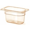 Hendi Grilamid Gastronorm Container 1/9 100 mm, Transparent-Yellow High Temperature Resistant Hendi Grilamid Gastronorm Container 1/9 100 mm, Transparent-Yellow High Temperature Resistant