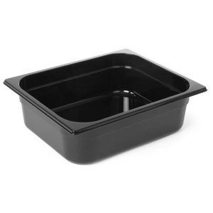 Hendi Polycarbonate Gastronorm Container 1/2 100 mm, Black Hendi Polycarbonate Gastronorm Container 1/2 100 mm, Black