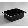 Hendi Polycarbonate Gastronorm Container 1/2 100 mm, Black