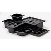 Hendi Polycarbonate Gastronorm Container 1/3 100 mm, Black