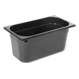 Hendi Polycarbonate Gastronorm Container 1/3 150 mm, Black Hendi Polycarbonate Gastronorm Container 1/3 150 mm, Black