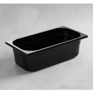 Hendi Polycarbonate Gastronorm Container 1/4 100 mm, Black Hendi Polycarbonate Gastronorm Container 1/4 100 mm, Black