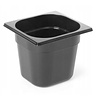 Hendi Polycarbonate Gastronorm Container 1/6 100 mm, Black Hendi Polycarbonate Gastronorm Container 1/6 100 mm, Black