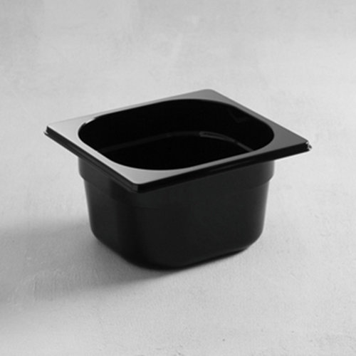 Hendi Pojemnik GN 1/6 100 mm z poliwęglanu, czarny Hendi Pojemnik GN 1/6 100 mm z poliwęglanu, czarny