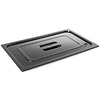 Hendi Polycarbonate Gastronorm Lid 1/4, Black