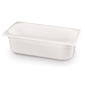 Hendi Polycarbonate Gastronorm Container 1/3 100 mm, White Hendi Polycarbonate Gastronorm Container 1/3 100 mm, White