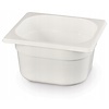 Hendi Polycarbonate Gastronorm Container 1/6 100 mm, White Hendi Polycarbonate Gastronorm Container 1/6 100 mm, White