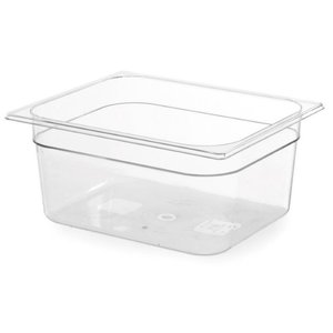 Hendi Polycarbonate Gastronorm Container 1/2 200 mm, Transparent Hendi Polycarbonate Gastronorm Container 1/2 200 mm, Transparent